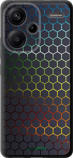 TPU чехол Переливающиеся соты для Xiaomi Redmi Note 13 Pro Plus 5g - 498b-3400 изображение 