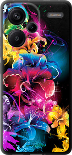 TPU чехол Абстрактные цветы для Xiaomi Redmi Note 13 Pro Plus 5g - 511b-3400 изображение 