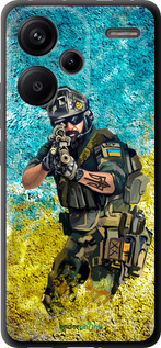 TPU чехол Воїн ЗСУ для Xiaomi Redmi Note 13 Pro Plus 5g - 5311b-3400 изображение 