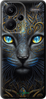 TPU чехол Кошка для Xiaomi Redmi Note 13 Pro Plus 5g - 5548b-3400 изображение 