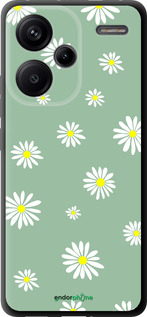 TPU чехол Ромашки v4 для Xiaomi Redmi Note 13 Pro Plus 5g - 5603b-3400 изображение 