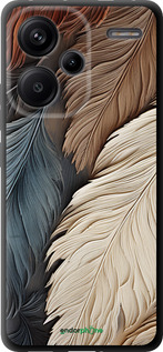 TPU чехол Листья в стиле бохо для Xiaomi Redmi Note 13 Pro Plus 5g - 5643b-3400 изображение 