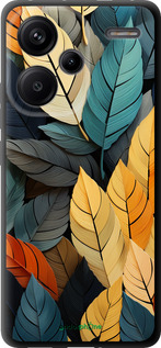 TPU чехол Кольорове листя для Xiaomi Redmi Note 13 Pro Plus 5g - 5644b-3400 изображение 