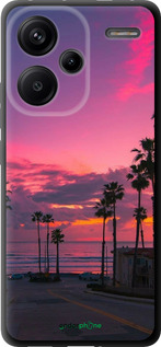 TPU чехол Пальмы для Xiaomi Redmi Note 13 Pro Plus 5g - 5873b-3400 изображение 