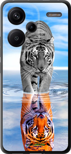 TPU чехол Тигр для Xiaomi Redmi Note 13 Pro Plus 5g - 6016b-3400 изображение 