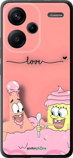 TPU чехол Спанч Боб для Xiaomi Redmi Note 13 Pro Plus 5g - 6282b-3400 изображение 