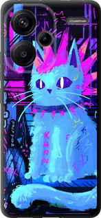 TPU чехол Кот панк для Xiaomi Redmi Note 13 Pro Plus 5g - 6311b-3400 изображение 