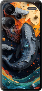 TPU чехол Кит в космосе для Xiaomi Redmi Note 13 Pro Plus 5g - 6328b-3400 изображение 