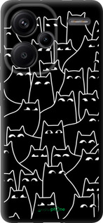 TPU чехол С изображением кошек для Xiaomi Redmi Note 13 Pro Plus 5g - 6470b-3400 изображение 