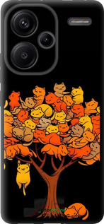 TPU чехол Дерево и котики для Xiaomi Redmi Note 13 Pro Plus 5g - 6516b-3400 изображение 