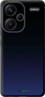 TPU чехол Градиент в тёмно - синем стиле для Xiaomi Redmi Note 13 Pro Plus 5g - 6542b-3400 изображение 