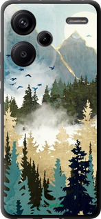 TPU чехол С изображением лесного пейзажа для Xiaomi Redmi Note 13 Pro Plus 5g - 6548b-3400 изображение 