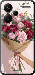 TPU чехол Пионы 1 для Xiaomi Redmi Note 13 Pro Plus 5g - 6705b-3400 изображение 