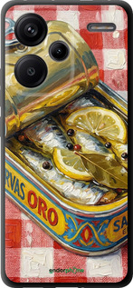 TPU чехол Vintage Sardine Tin Phone для Xiaomi Redmi Note 13 Pro Plus 5g - 6772b-3400 изображение 