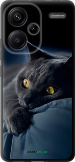 TPU чехол 'Дымчатый кот' для Xiaomi Redmi Note 13 Pro Plus 5g изображение 2