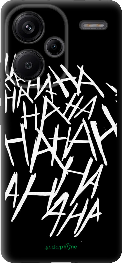TPU чехол joker hahaha для Xiaomi Redmi Note 13 Pro Plus 5g - 4509b-3400 изображение 