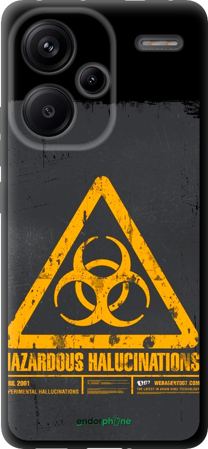 TPU чехол biohazard 28 для Xiaomi Redmi Note 13 Pro Plus 5g - 4846b-3400 изображение 
