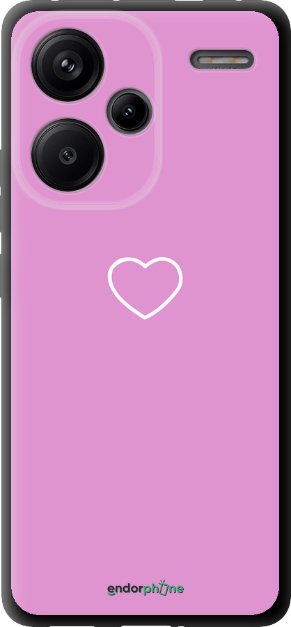 TPU чехол Сердце 2 для Xiaomi Redmi Note 13 Pro Plus 5g - 4863b-3400 изображение 