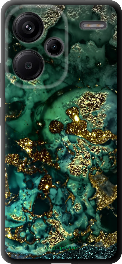 TPU чехол Мармур золото багатство для Xiaomi Redmi Note 13 Pro Plus 5g - 5419b-3400 изображение 