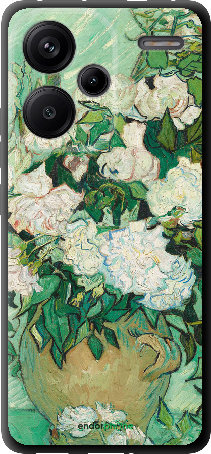 TPU чехол Винсент Ван Гог. Ваза с розами для Xiaomi Redmi Note 13 Pro Plus 5g - 5543b-3400 изображение 
