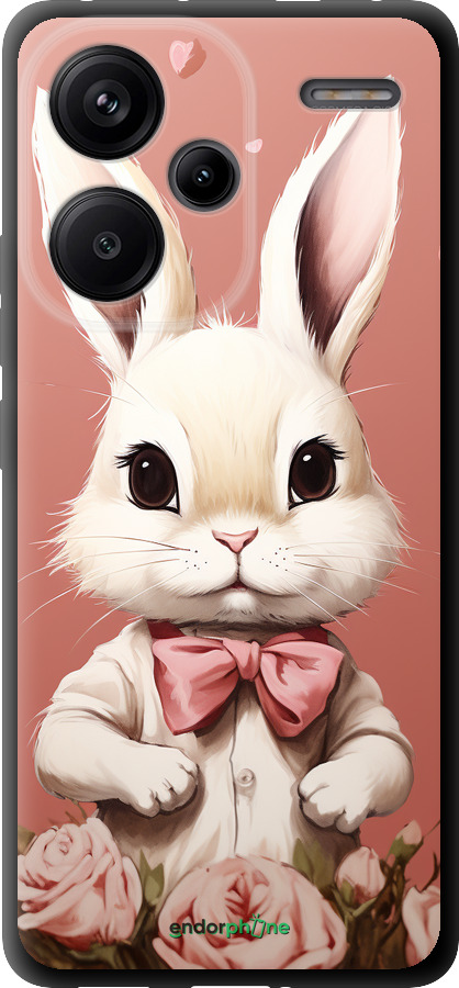 TPU чехол Зайчик для Xiaomi Redmi Note 13 Pro Plus 5g - 5669b-3400 изображение 