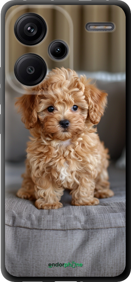 TPU чехол Mini-maltipoo для Xiaomi Redmi Note 13 Pro Plus 5g - 6158b-3400 изображение 