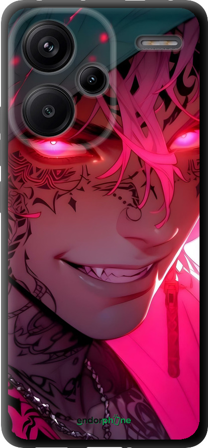 TPU чехол Аниме демон 3 для Xiaomi Redmi Note 13 Pro Plus 5g - 6313b-3400 изображение 
