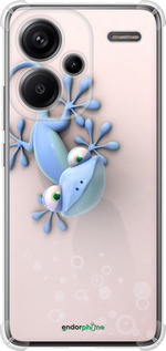 Силикон с усиленными углами чехол Геккончик для Xiaomi Redmi Note 13 Pro Plus 5g - 1094sp-3400 изображение 