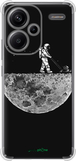 Силикон с усиленными углами чехол Moon in dark для Xiaomi Redmi Note 13 Pro Plus 5g - 4176sp-3400 изображение 