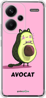 Силіконовий протиударний с посиленими кутами чехол Avocat для Xiaomi Redmi Note 13 Pro Plus 5g - 4270sp-3400 изображение 