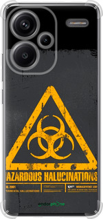Силикон с усиленными углами чехол biohazard 28 для Xiaomi Redmi Note 13 Pro Plus 5g - 4846sp-3400 изображение 