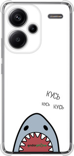 Силикон с усиленными углами чехол Акула для Xiaomi Redmi Note 13 Pro Plus 5g - 4870sp-3400 изображение 