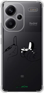 Силикон с усиленными углами чехол Предложение для Xiaomi Redmi Note 13 Pro Plus 5g - 4898sp-3400 изображение 