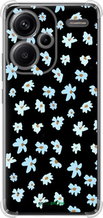 Силикон с усиленными углами чехол Цветочный для Xiaomi Redmi Note 13 Pro Plus 5g - 4900sp-3400 изображение 
