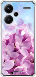 Силикон с усиленными углами чехол Сирень для Xiaomi Redmi Note 13 Pro Plus 5g - 527sp-3400 изображение 