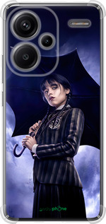 Силикон с усиленными углами чехол Wednesday v2 для Xiaomi Redmi Note 13 Pro Plus 5g - 5516sp-3400 изображение 