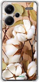 Силикон с усиленными углами чехол Хлопок для Xiaomi Redmi Note 13 Pro Plus 5g - 5665sp-3400 изображение 