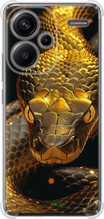 Силикон с усиленными углами чехол Golden snake для Xiaomi Redmi Note 13 Pro Plus 5g - 6072sp-3400 изображение 