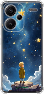 Силикон с усиленными углами чехол Маленький принц для Xiaomi Redmi Note 13 Pro Plus 5g - 6326sp-3400 изображение 