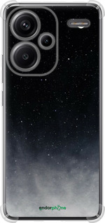 Силикон с усиленными углами чехол Сині хмари, Синій місяць для Xiaomi Redmi Note 13 Pro Plus 5g - 6396sp-3400 изображение 