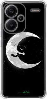 Силикон с усиленными углами чехол Лунные объятия для Xiaomi Redmi Note 13 Pro Plus 5g - 6508sp-3400 изображение 