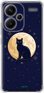 Силикон с усиленными углами чехол Cute Cat Celestial/Witchy для Xiaomi Redmi Note 13 Pro Plus 5g - 6787sp-3400 изображение 