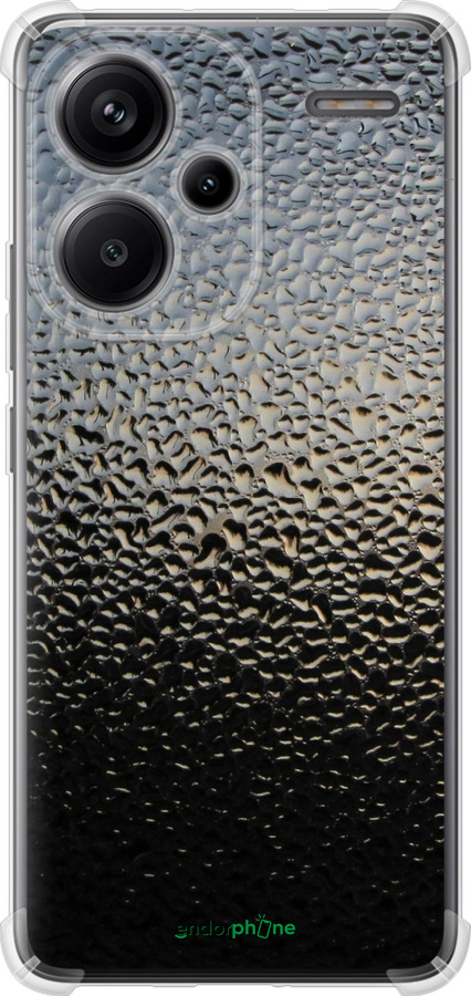Силикон с усиленными углами чехол Мокрое стекло для Xiaomi Redmi Note 13 Pro Plus 5g - 245sp-3400 изображение 