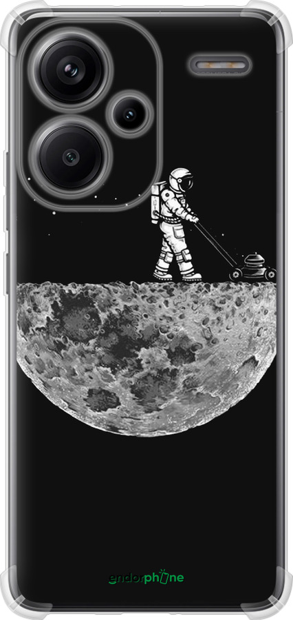 Силикон с усиленными углами чехол Moon in dark для Xiaomi Redmi Note 13 Pro Plus 5g - 4176sp-3400 изображение 