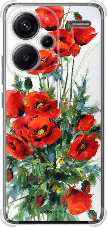 Силикон с усиленными углами чехол Маки для Xiaomi Redmi Note 13 Pro Plus 5g - 523sp-3400 изображение 