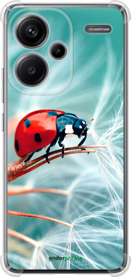 Силикон с усиленными углами чехол Божья коровка для Xiaomi Redmi Note 13 Pro Plus 5g - 6049sp-3400 изображение 