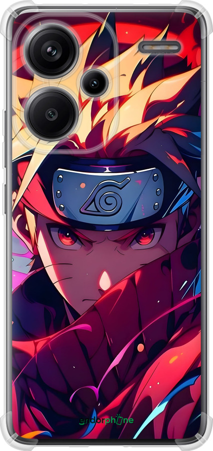 Силикон с усиленными углами чехол Наруто для Xiaomi Redmi Note 13 Pro Plus 5g - 6274sp-3400 изображение 
