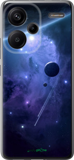 Силиконовый чехол Планеты в синем космосе для Xiaomi Redmi Note 13 Pro Plus 5g - 171u-3400 изображение 