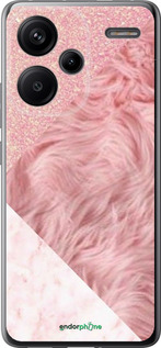 Силіконовий чехол Рожеві текстури для Xiaomi Redmi Note 13 Pro Plus 5g - 4343u-3400 изображение 