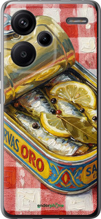 Силиконовый чехол Vintage Sardine Tin Phone для Xiaomi Redmi Note 13 Pro Plus 5g - 6772u-3400 изображение 